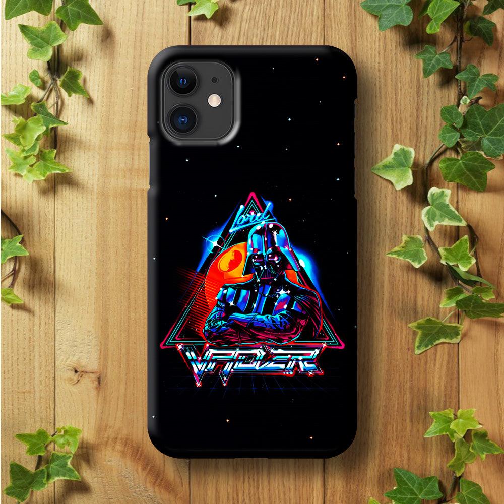 Star Wars Lord Vader iPhone 11 Case-Plastic / Full Wrap (3D Case)-Xtracase
