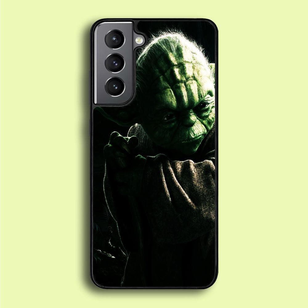 Star Wars Master Yoda Samsung Galaxy A16 Case-Rubber / Black (2D Case)-Xtracase