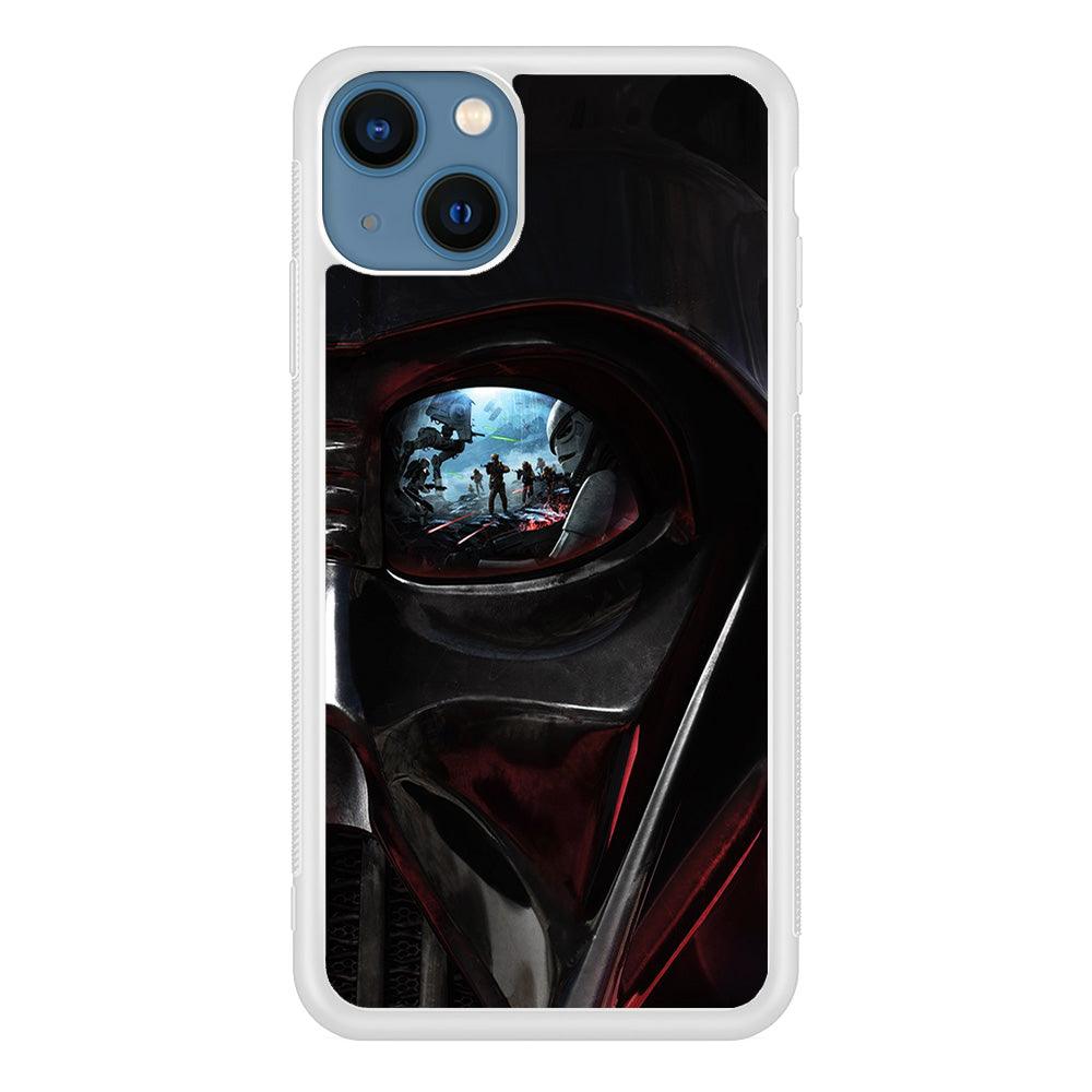 Star Wars Shadow Stormtrooper iPhone 13 Mini Case-Rubber / White (2D Case)-Xtracase