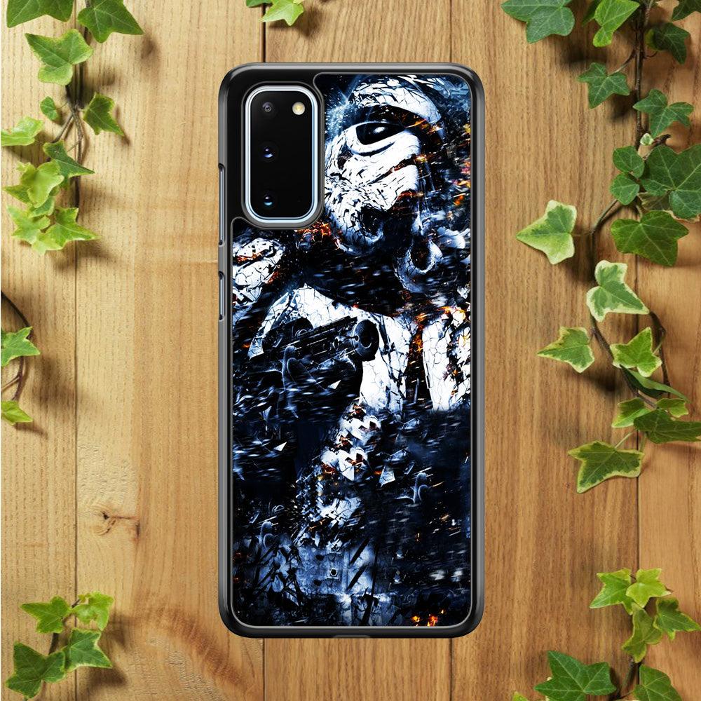 Star Wars Stormtrooper Abstract Samsung Galaxy S20 Case-Plastic / Full Wrap (3D Case)-Xtracase