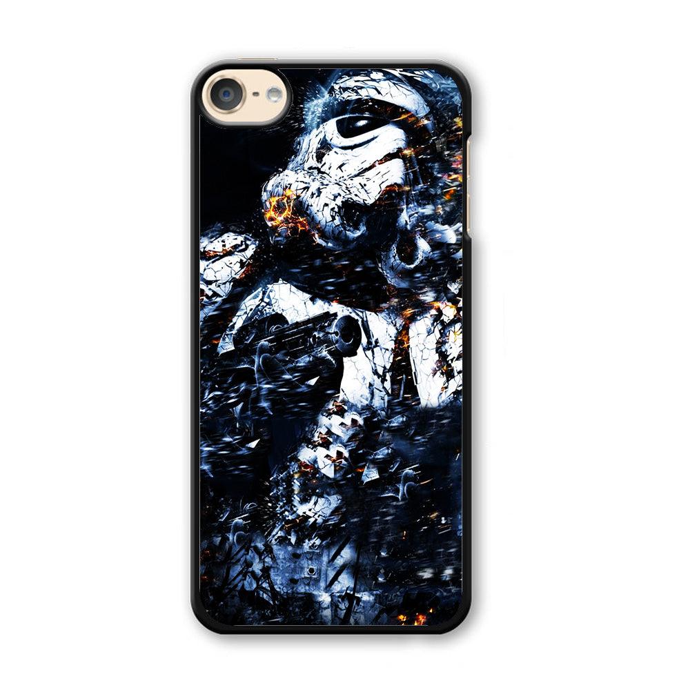 Star Wars Stormtrooper Abstract iPod Touch 6 Case-Plastic / Full Wrap (3D Case)-Xtracase