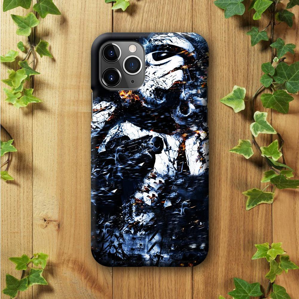 Star Wars Stormtrooper Abstract iPhone 11 Pro Case-Plastic / Full Wrap (3D Case)-Xtracase