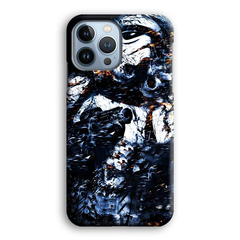 Star Wars Stormtrooper Abstract iPhone 13 Pro Max Case-Plastic / Full Wrap (3D Case)-Xtracase