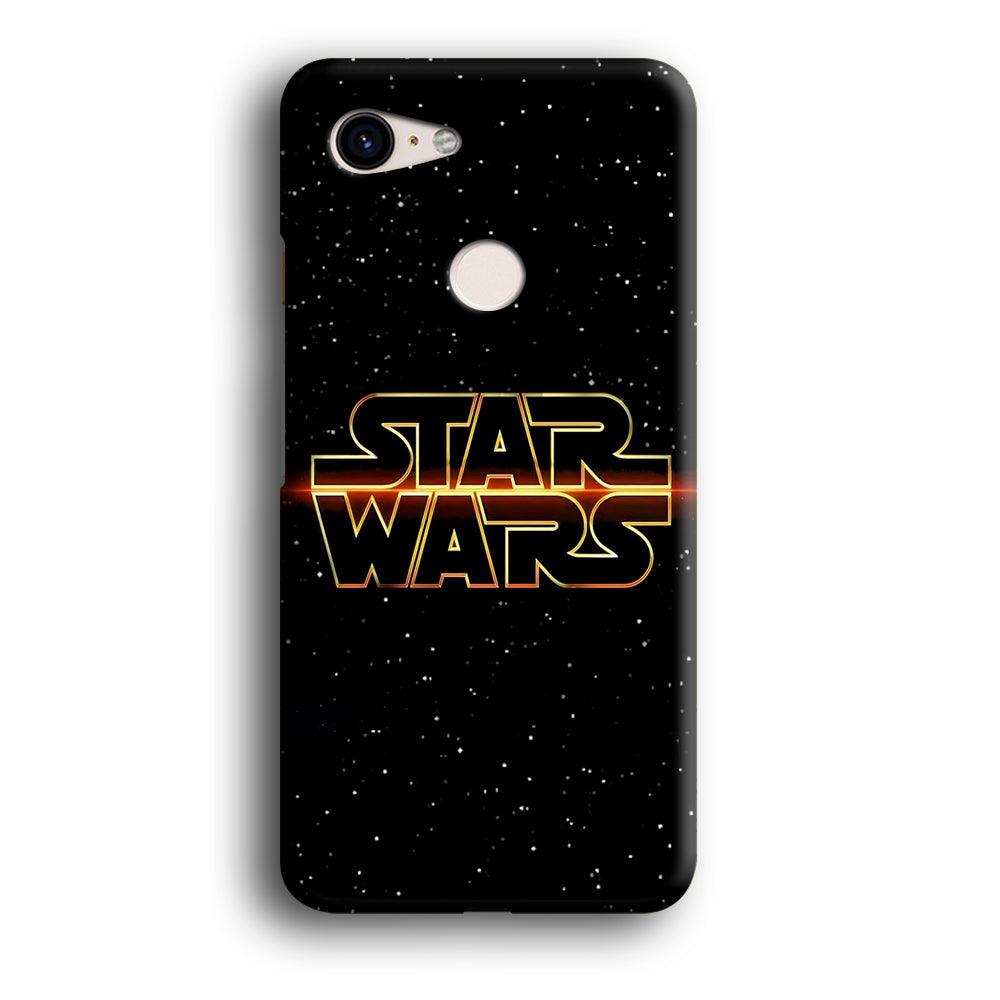 Star Wars Space Sparkly Google Pixel 3 3D Case-Xtracase