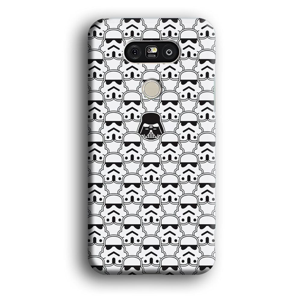 Stormtrooper Face Pattern Star Wars LG G5 3D Case-Xtracase