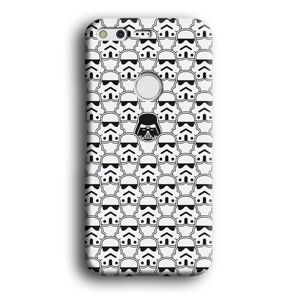 Stormtrooper Face Pattern Star Wars Google Pixel XL 3D Case-Xtracase