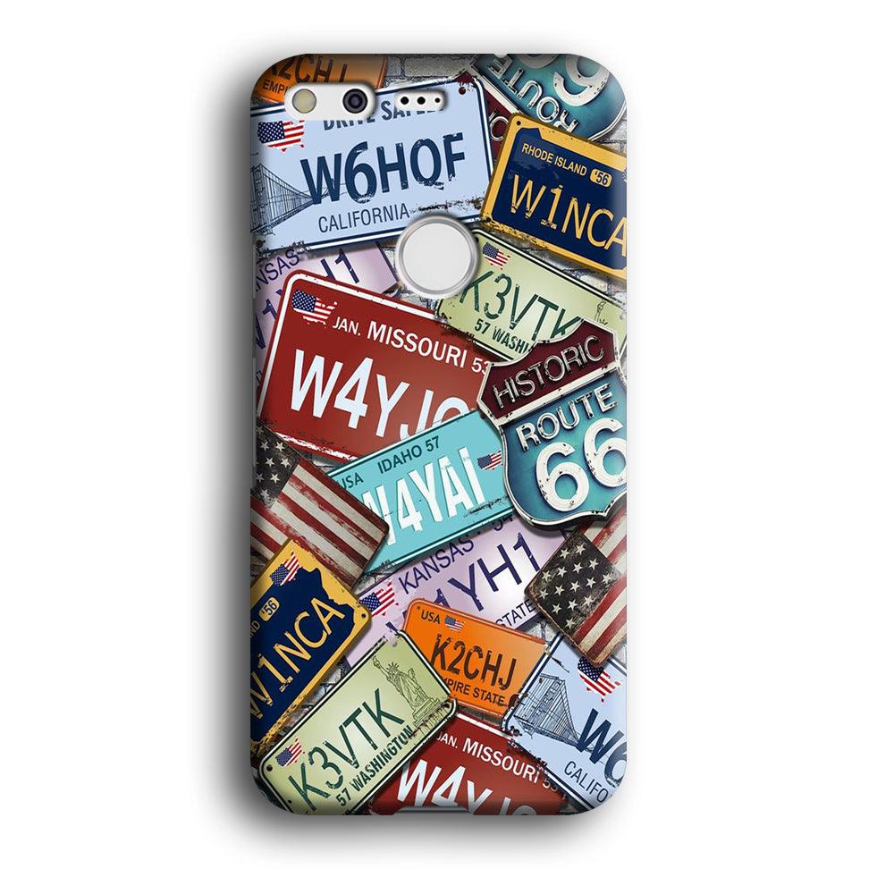 Street Signs USA Google Pixel XL 3D Case-Xtracase