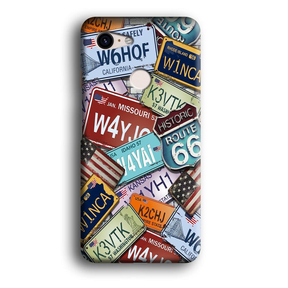 Street Signs USA Google Pixel 3 XL 3D Case-Xtracase