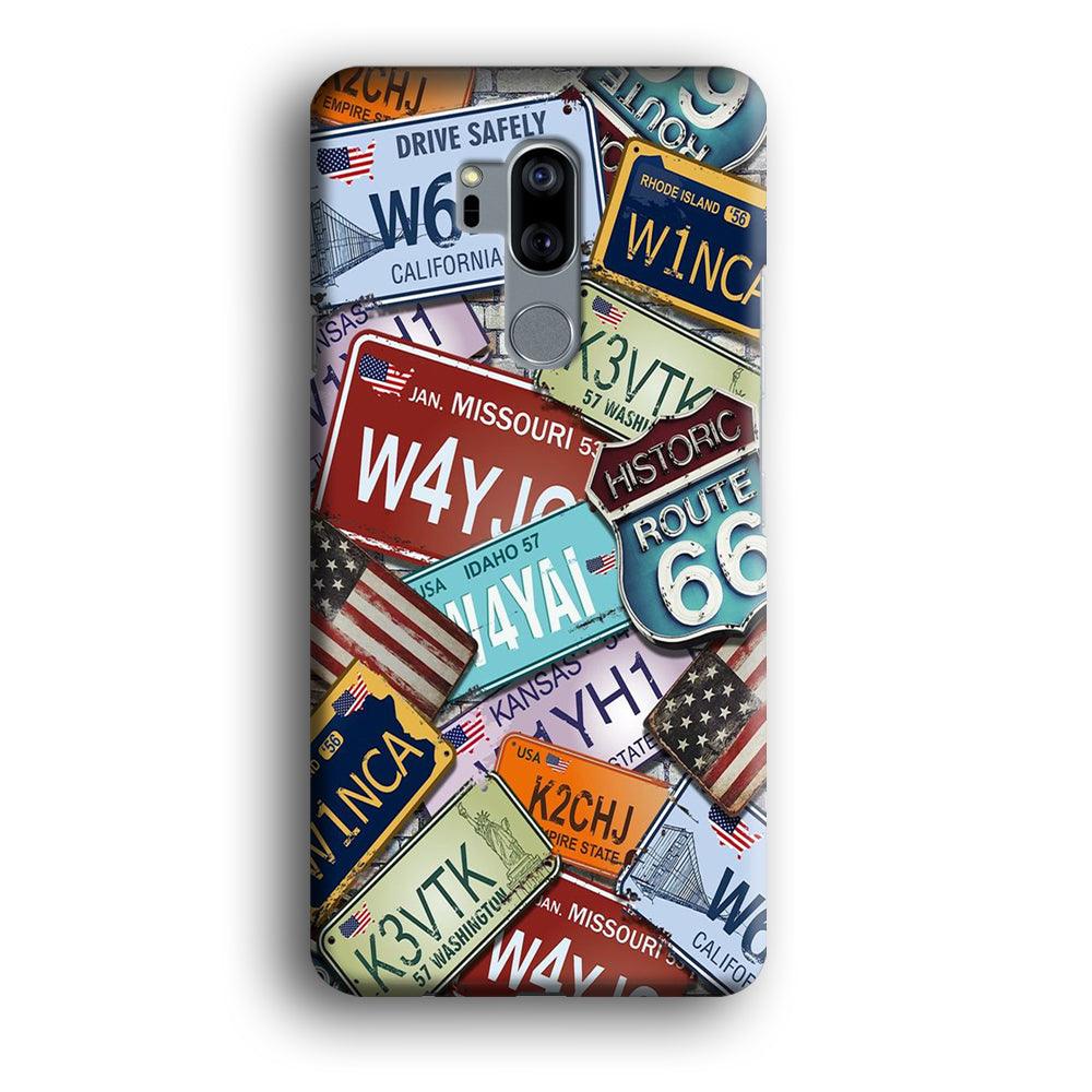 Street Signs USA LG G7 ThinQ 3D Case-Xtracase