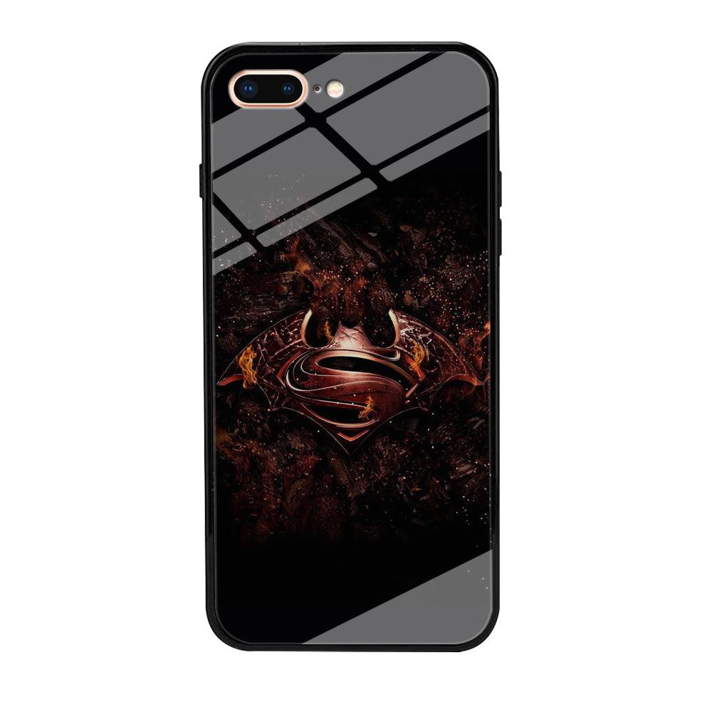 Superman 003 iPhone 7 Plus Case-Tempered Glass Case-Xtracase