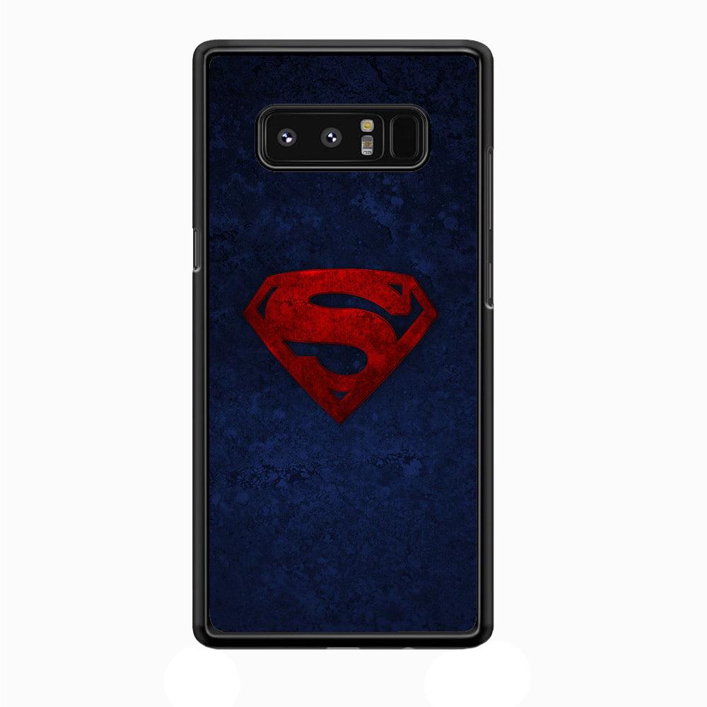 Superman Logo Samsung Galaxy Note 8 Case-Plastic / Full Wrap (3D Case)-Xtracase