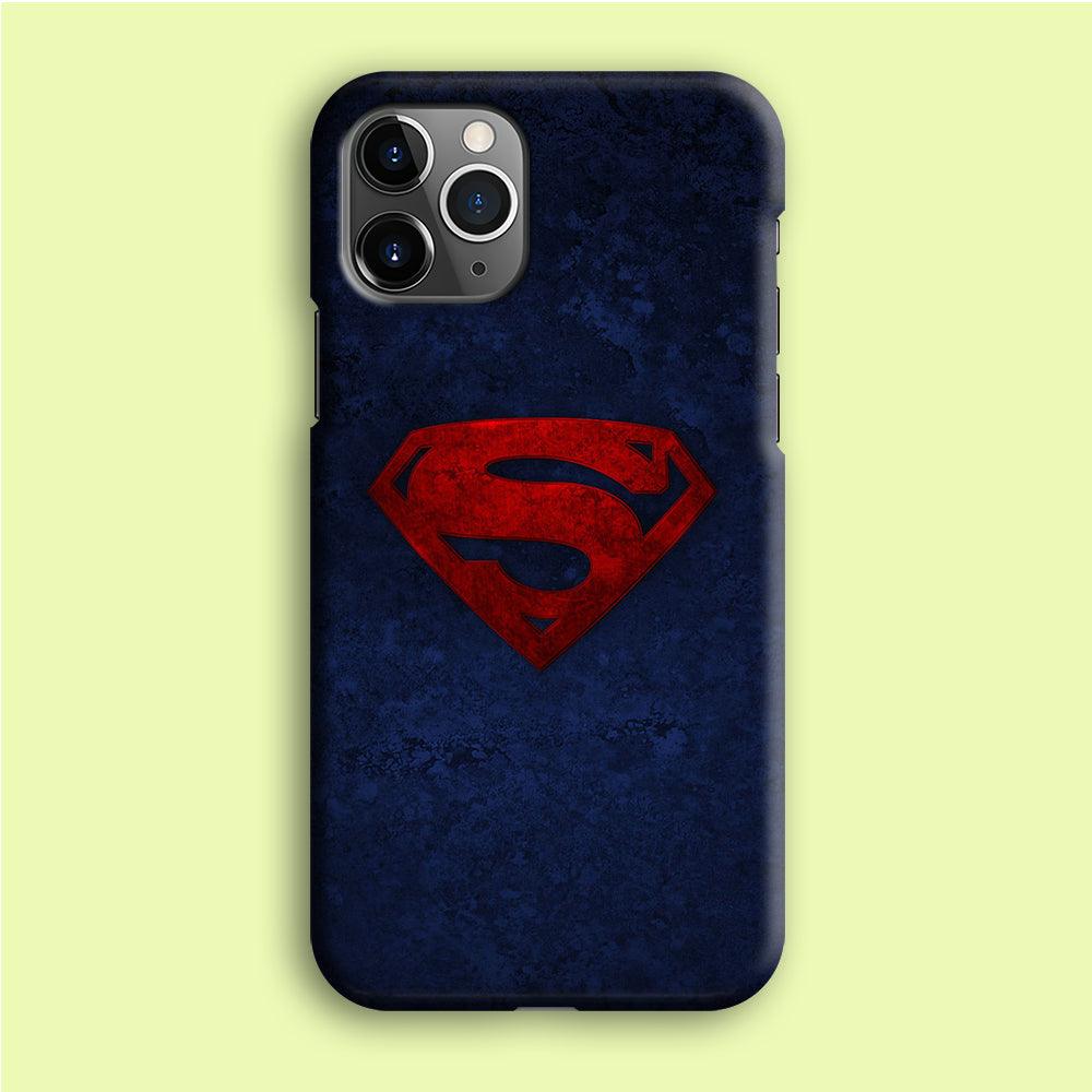 Superman Logo iPhone 12 Pro Case-Plastic / Full Wrap (3D Case)-Xtracase