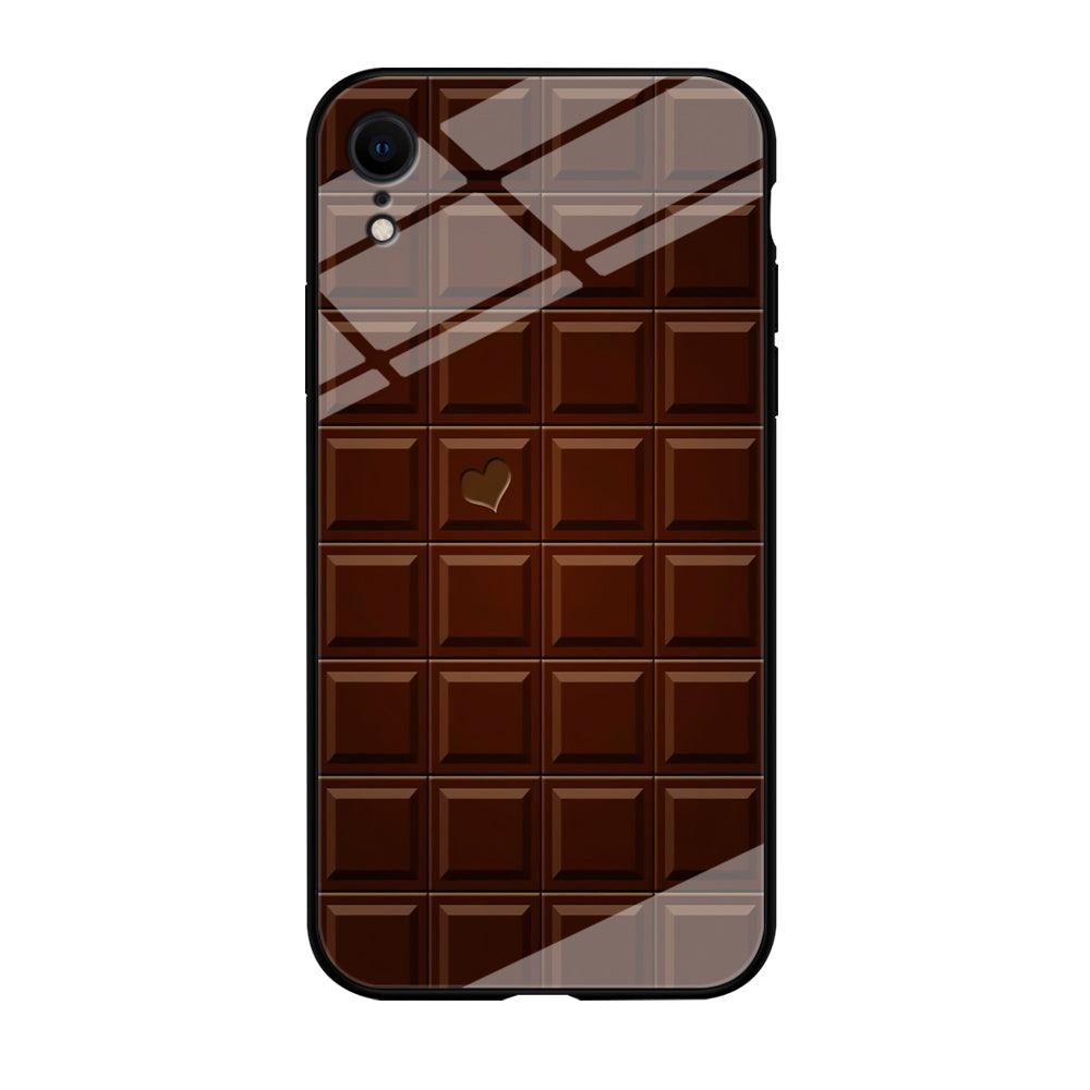 Sweet Chocolate iPhone XR Case-Tempered Glass Case-Xtracase