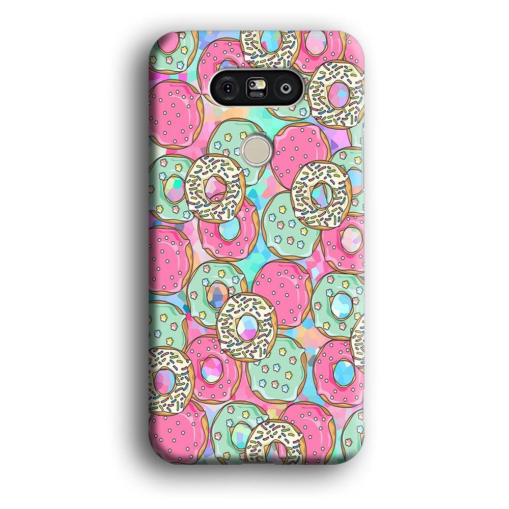 Sweet Donuts Pattern 002 LG G5 3D Case-Xtracase