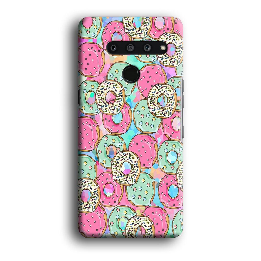 Sweet Donuts Pattern 002 LG V50 3D Case-Xtracase