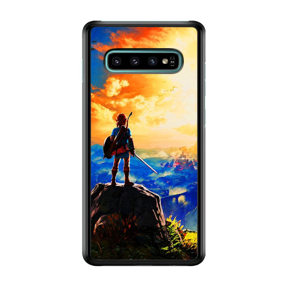 The Legend of Zelda Painting Samsung Galaxy S10 Case-Plastic / Full Wrap (3D Case)-Xtracase