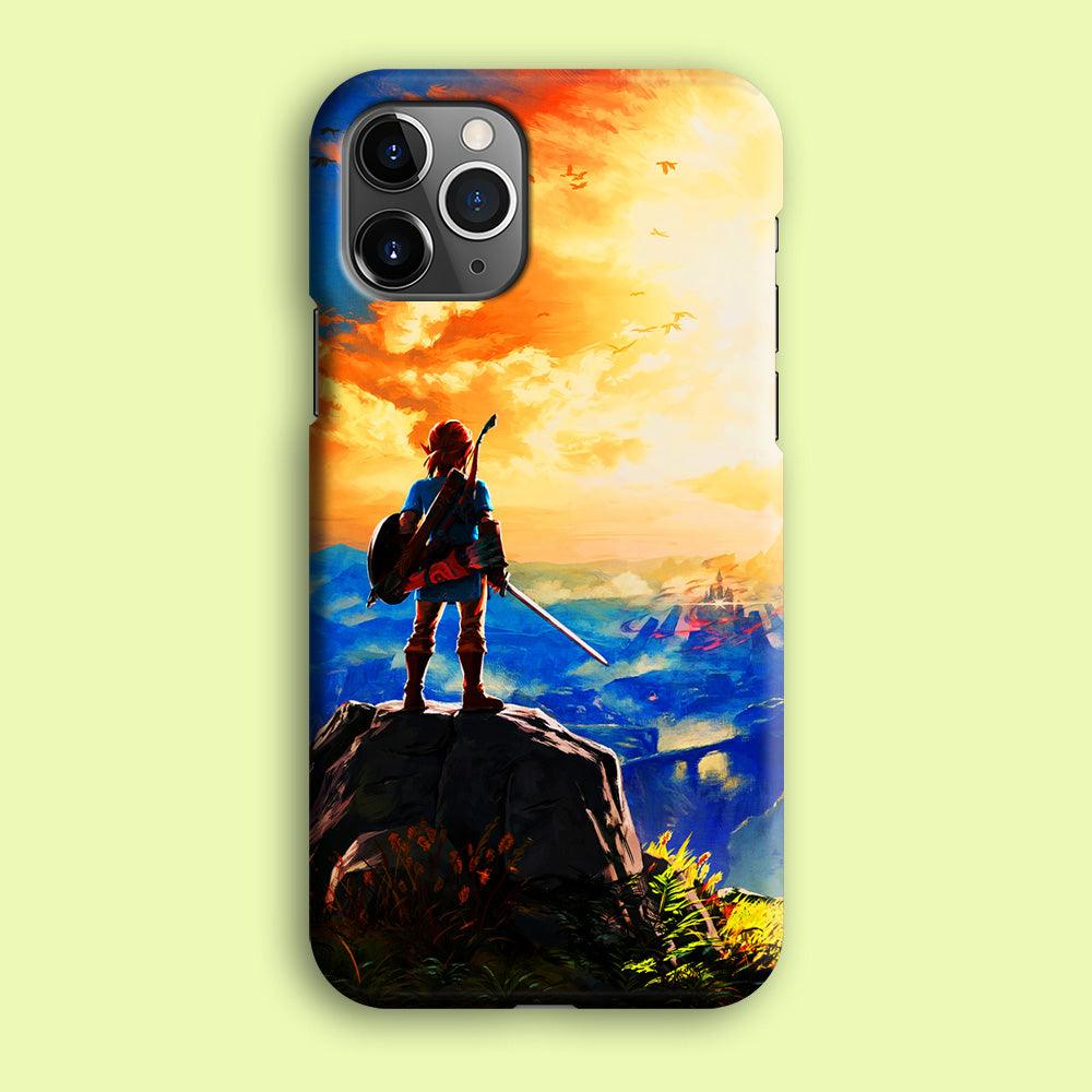 The Legend of Zelda Painting iPhone 12 Pro Case-Plastic / Full Wrap (3D Case)-Xtracase
