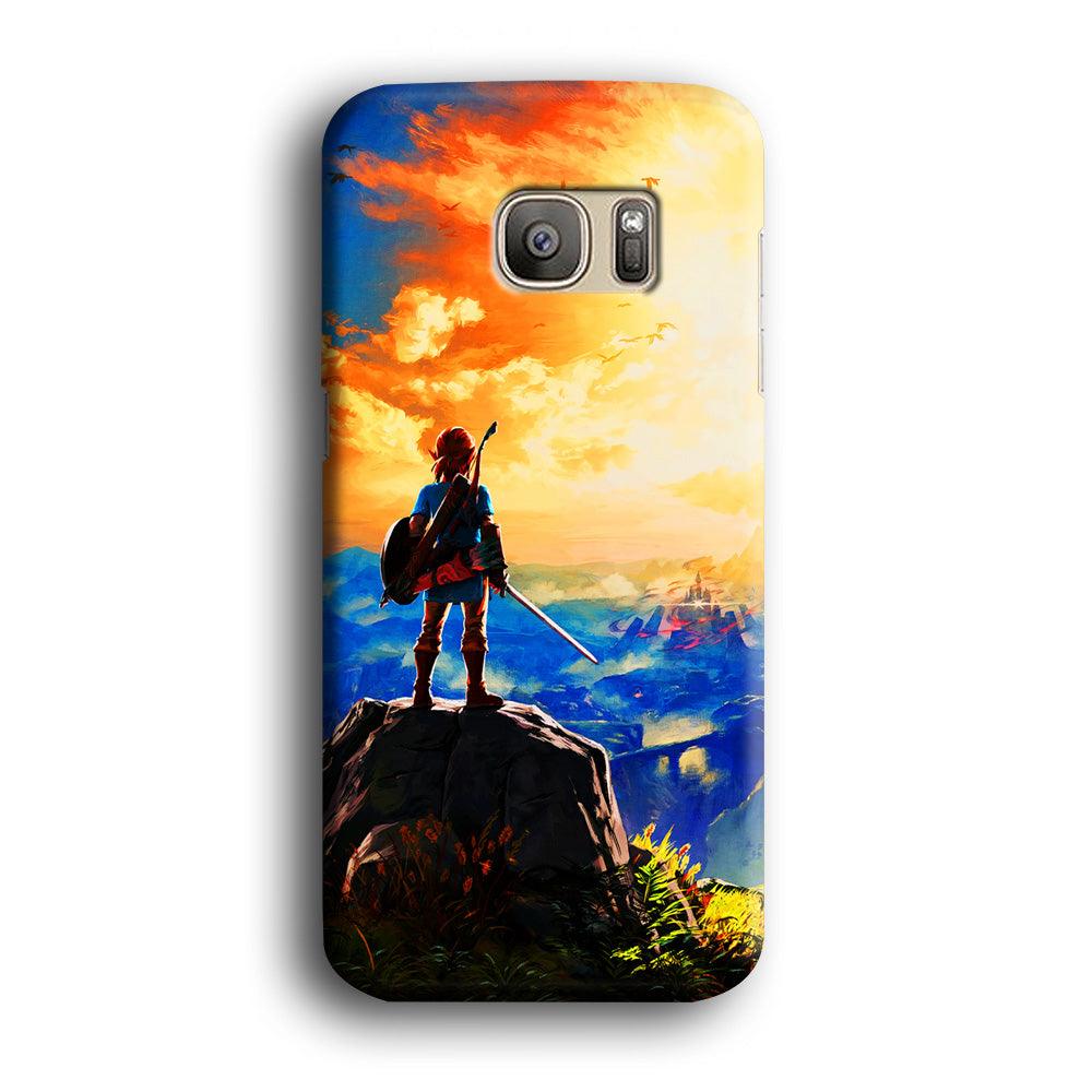 The Legend of Zelda Painting Samsung Galaxy S7 Edge Case-Plastic / Full Wrap (3D Case)-Xtracase