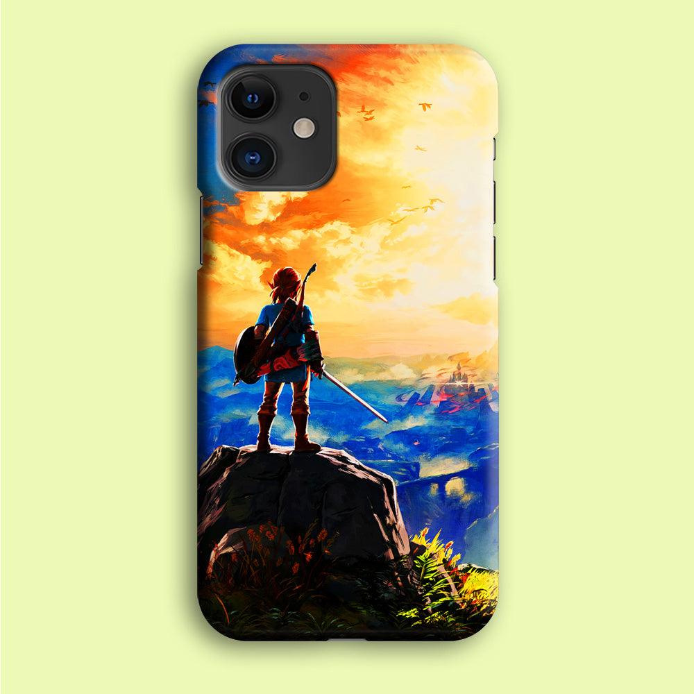 The Legend of Zelda Painting iPhone 12 Case-Plastic / Full Wrap (3D Case)-Xtracase