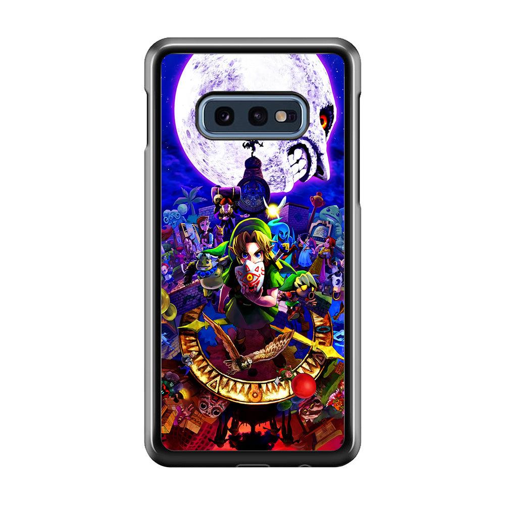 The Legend of Zelda Poster Samsung Galaxy S10E Case-Rubber / Black (2D Case)-Xtracase