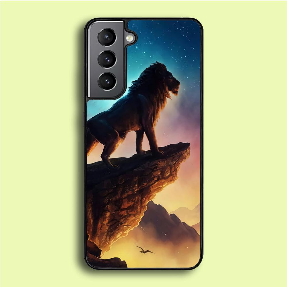 The Lion King Samsung Galaxy A16 Case-Rubber / Black (2D Case)-Xtracase
