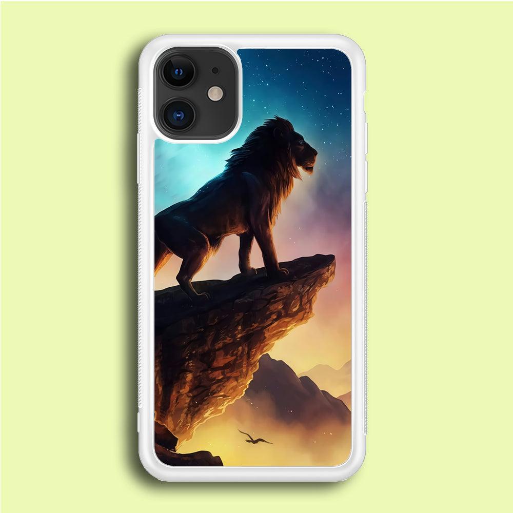 The Lion King iPhone 12 Mini Case-Rubber / White (2D Case)-Xtracase