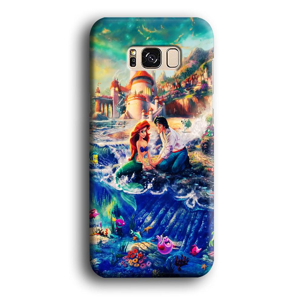 The Little Mermaid Samsung Galaxy S8 Case-Plastic / Full Wrap (3D Case)-Xtracase
