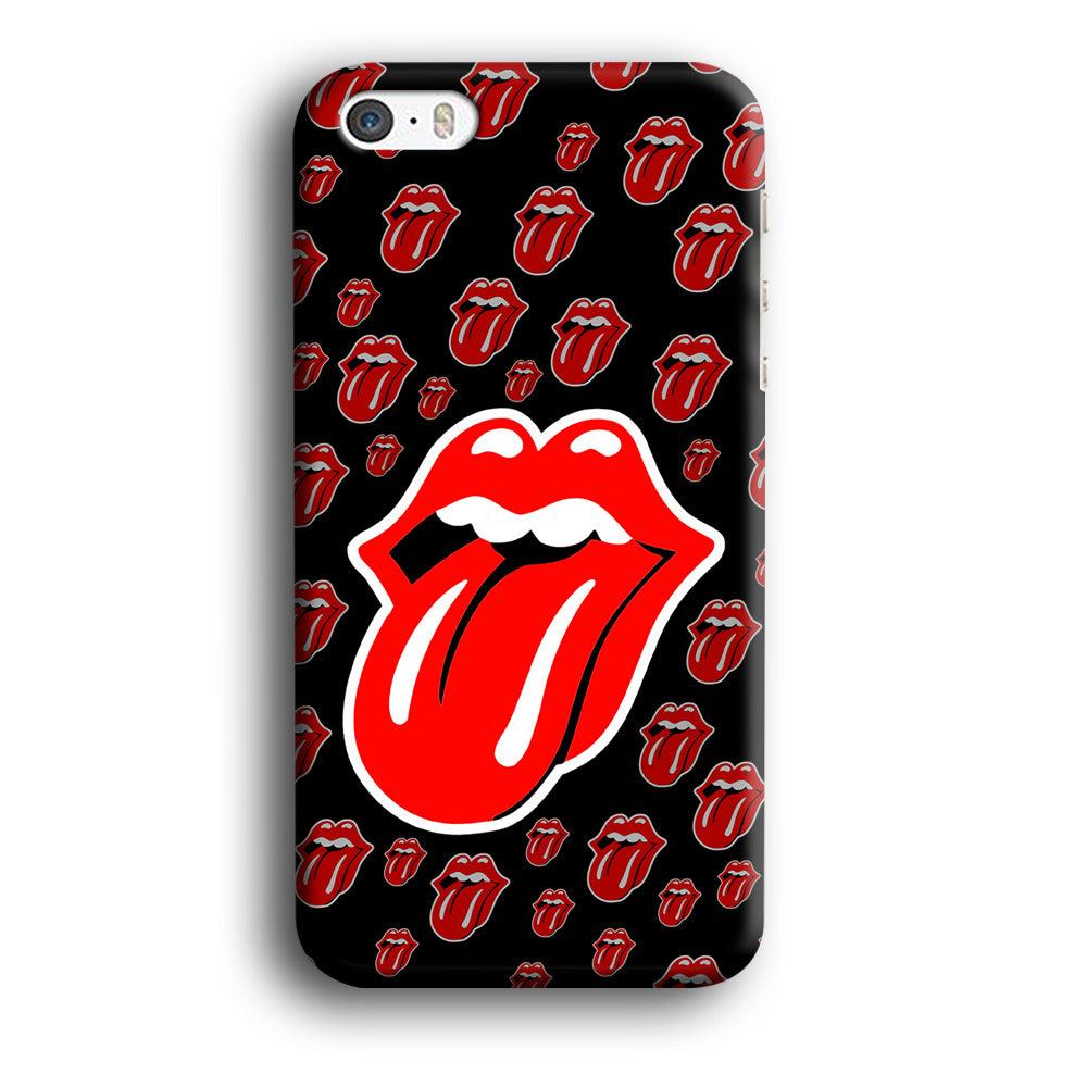 The Rolling Stones Logo iPhone 5 | 5s Case-Plastic / Full Wrap (3D Case)-Xtracase
