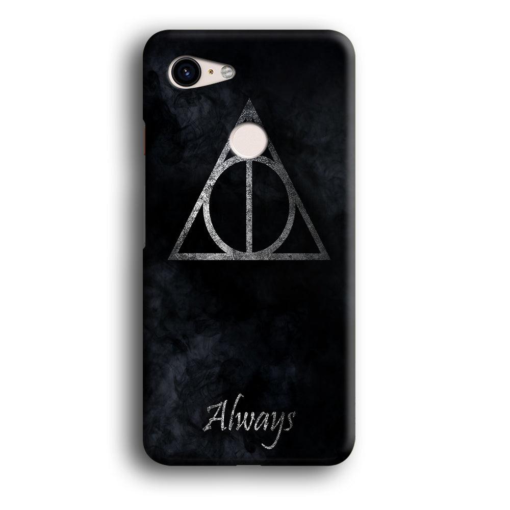 The Deathly Hallows Symbol Always Google Pixel 3 XL 3D Case-Xtracase