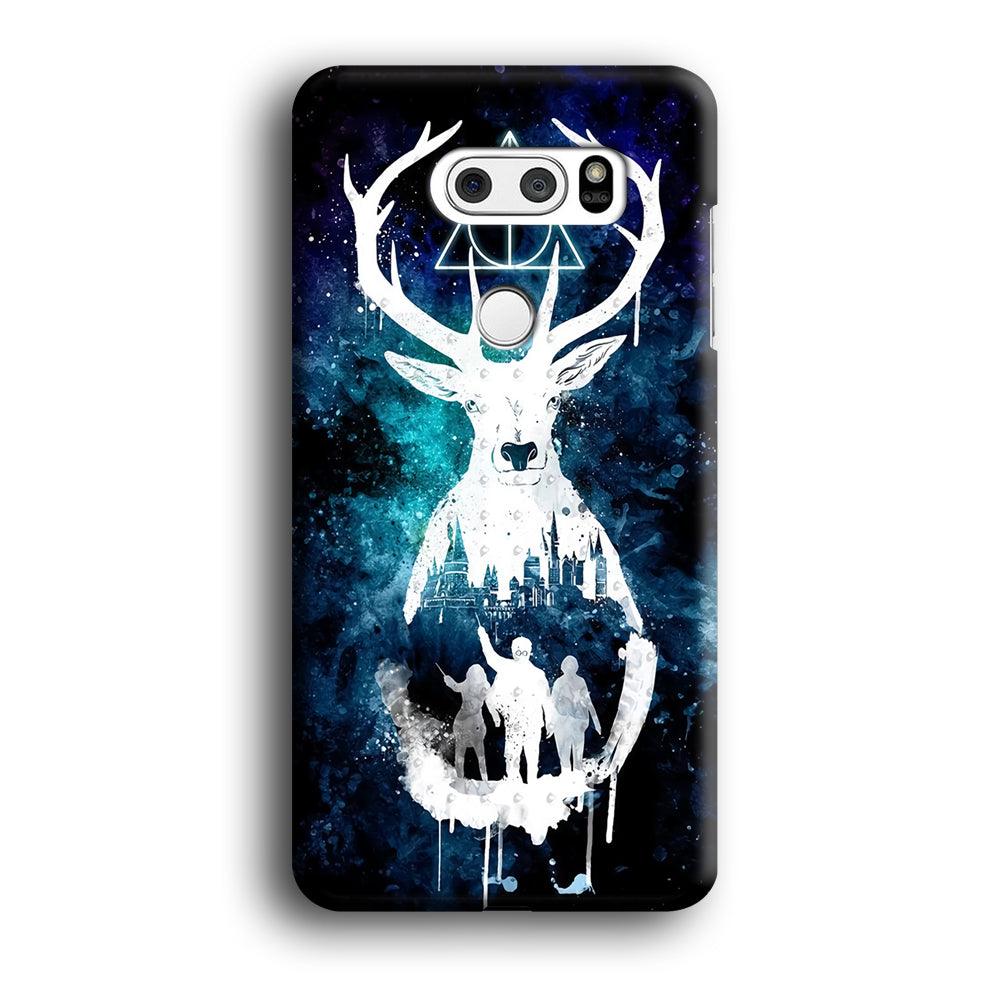 The Deathly Hallows Symbol Deer LG V30 3D Case-Xtracase