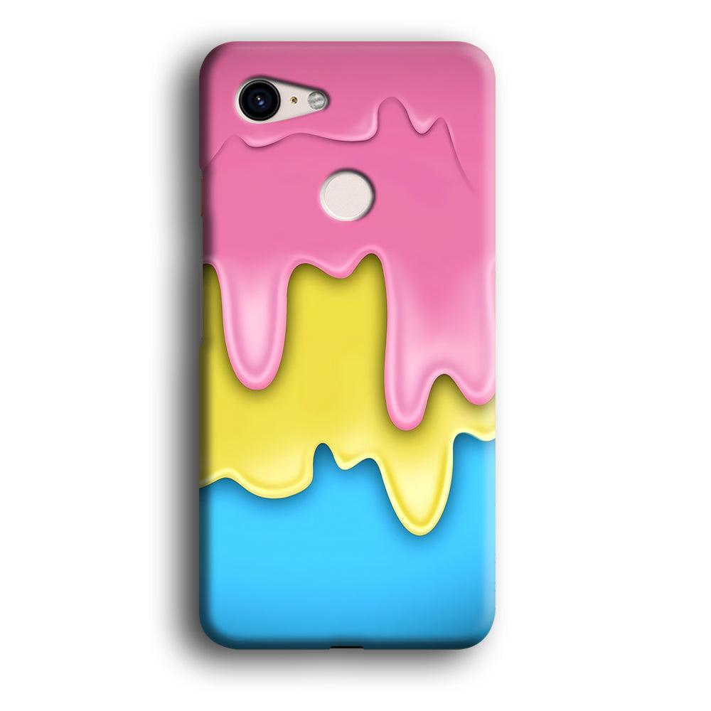 Three Cream Melts Google Pixel 3 3D Case-Xtracase