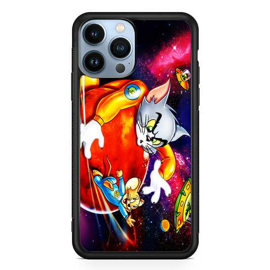 Tom and Jerry Space iPhone 13 Pro Max Case