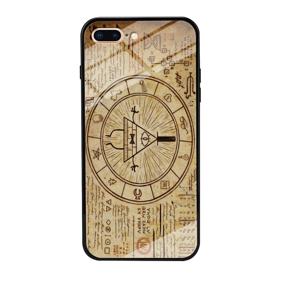 Treasure Map Gravity Falls iPhone 8 Plus Case - Xtracase
