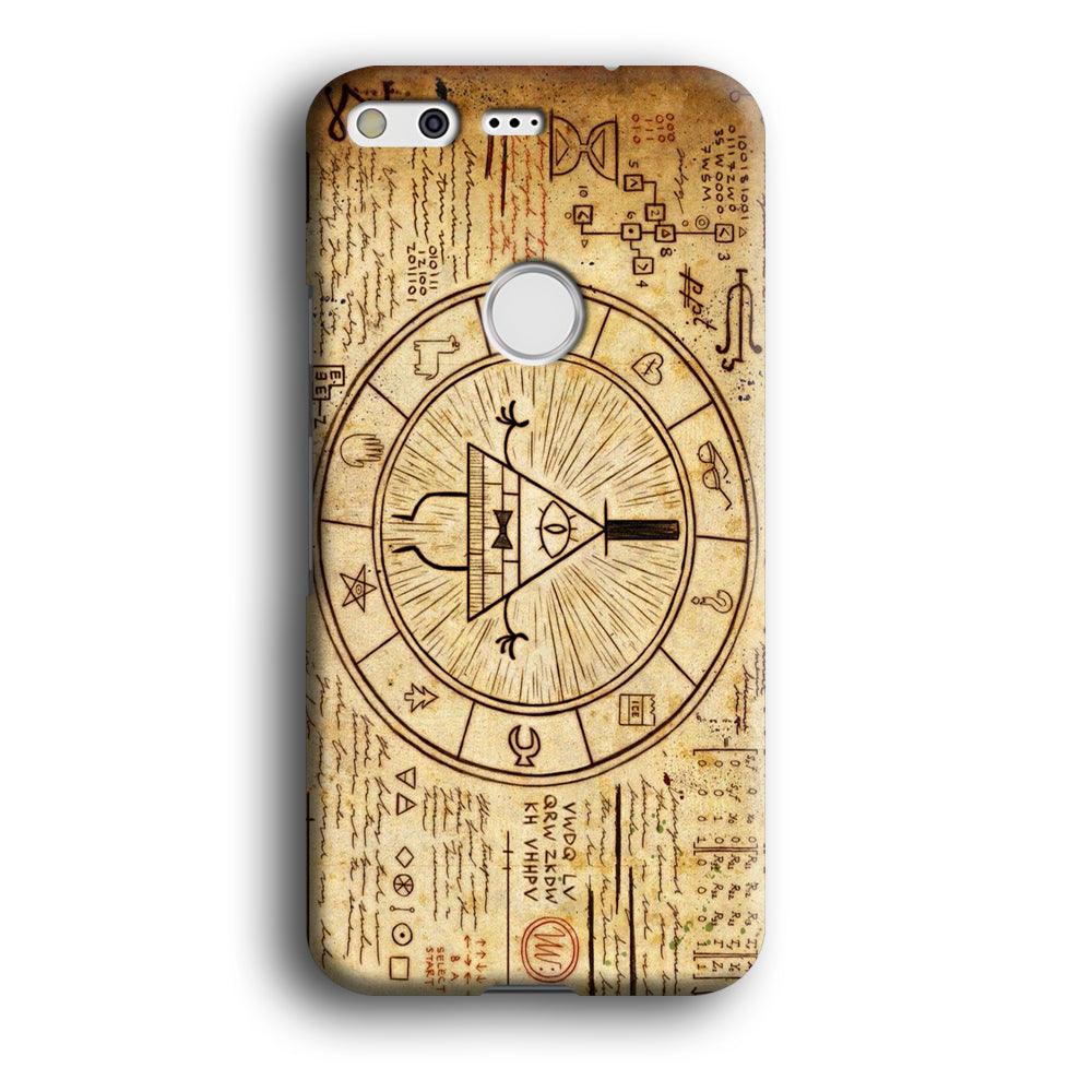 Treasure Map Gravity Falls Google Pixel 3D Case-Xtracase