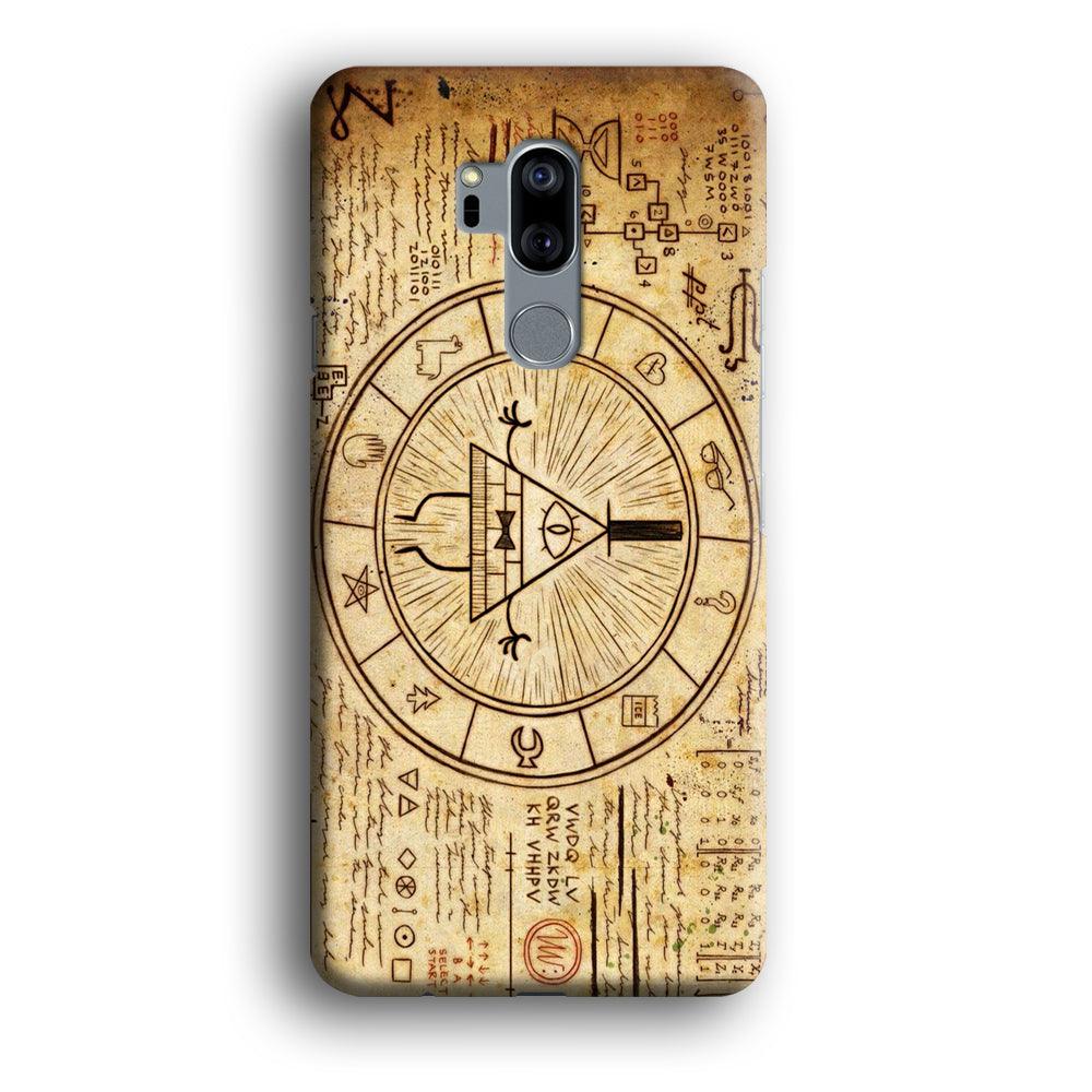Treasure Map Gravity Falls LG G7 ThinQ 3D Case-Xtracase