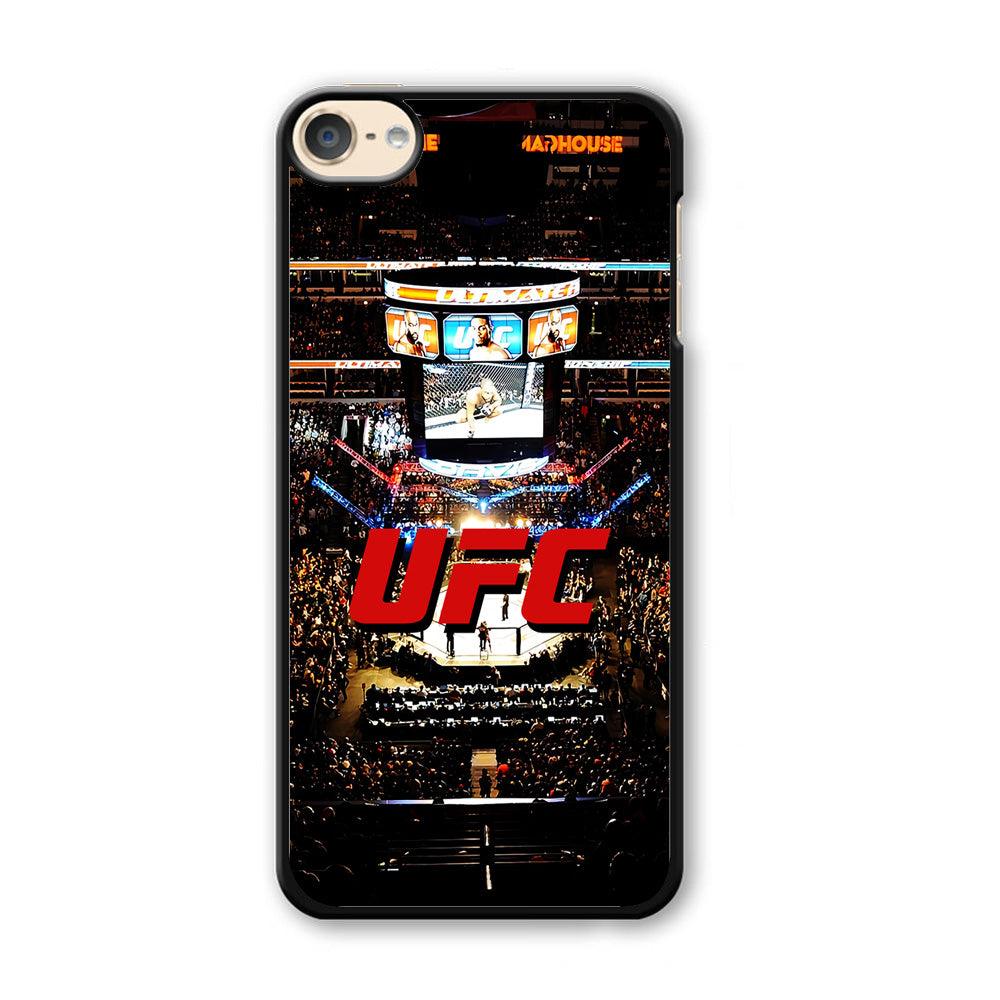 UFC Ring Background iPod Touch 6 Case-Plastic / Black (2D Case)-Xtracase