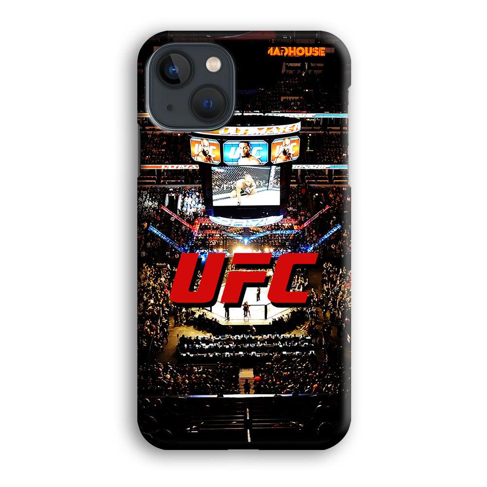 UFC Ring Background iPhone 13 Case-Plastic / Full Wrap (3D Case)-Xtracase