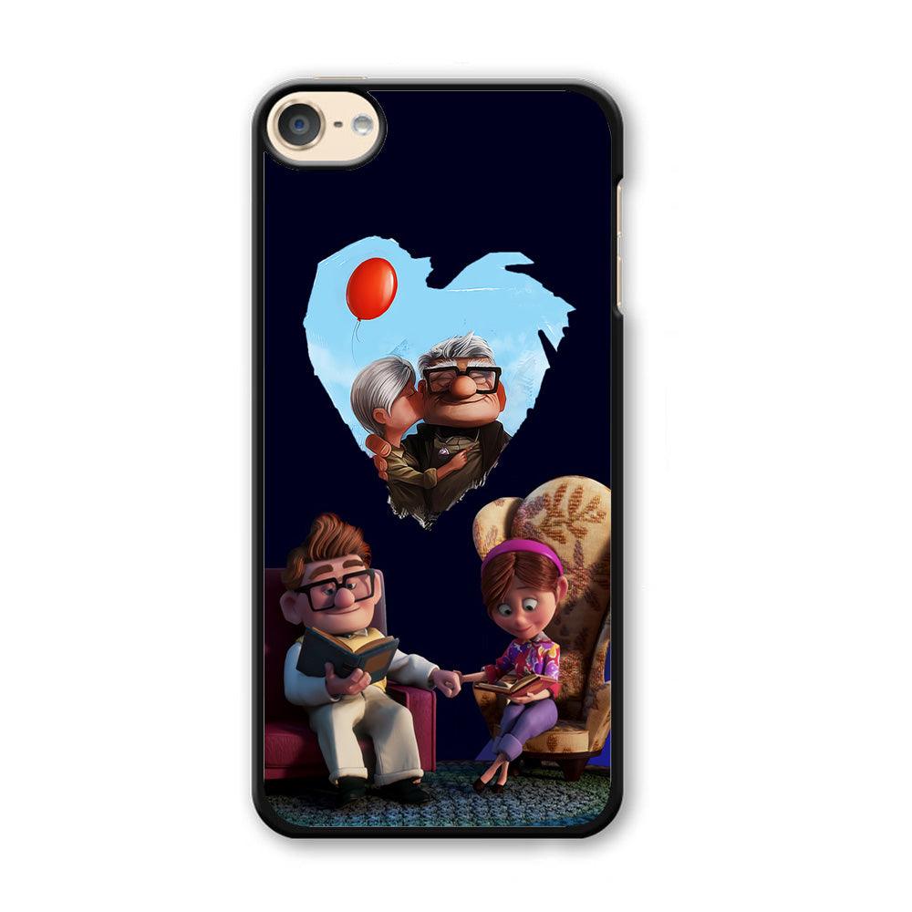 UP Ellie Carl True Love iPod Touch 6 Case-Plastic / White (2D Case)-Xtracase