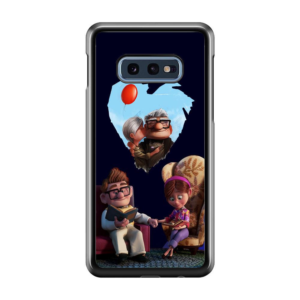 UP Ellie Carl True Love Samsung Galaxy S10E Case-Rubber / Black (2D Case)-Xtracase