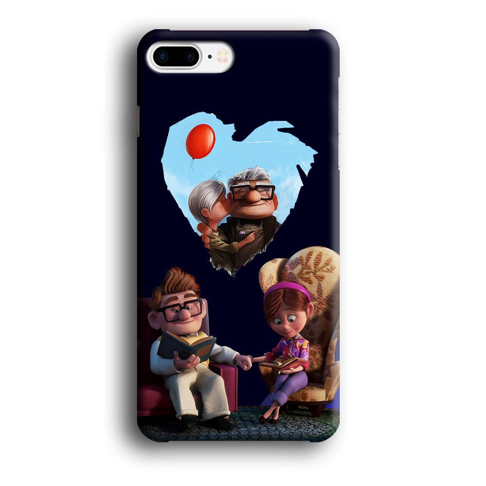 UP Ellie Carl True Love iPhone 8 Plus Case-Plastic / Full Wrap (3D Case)-Xtracase