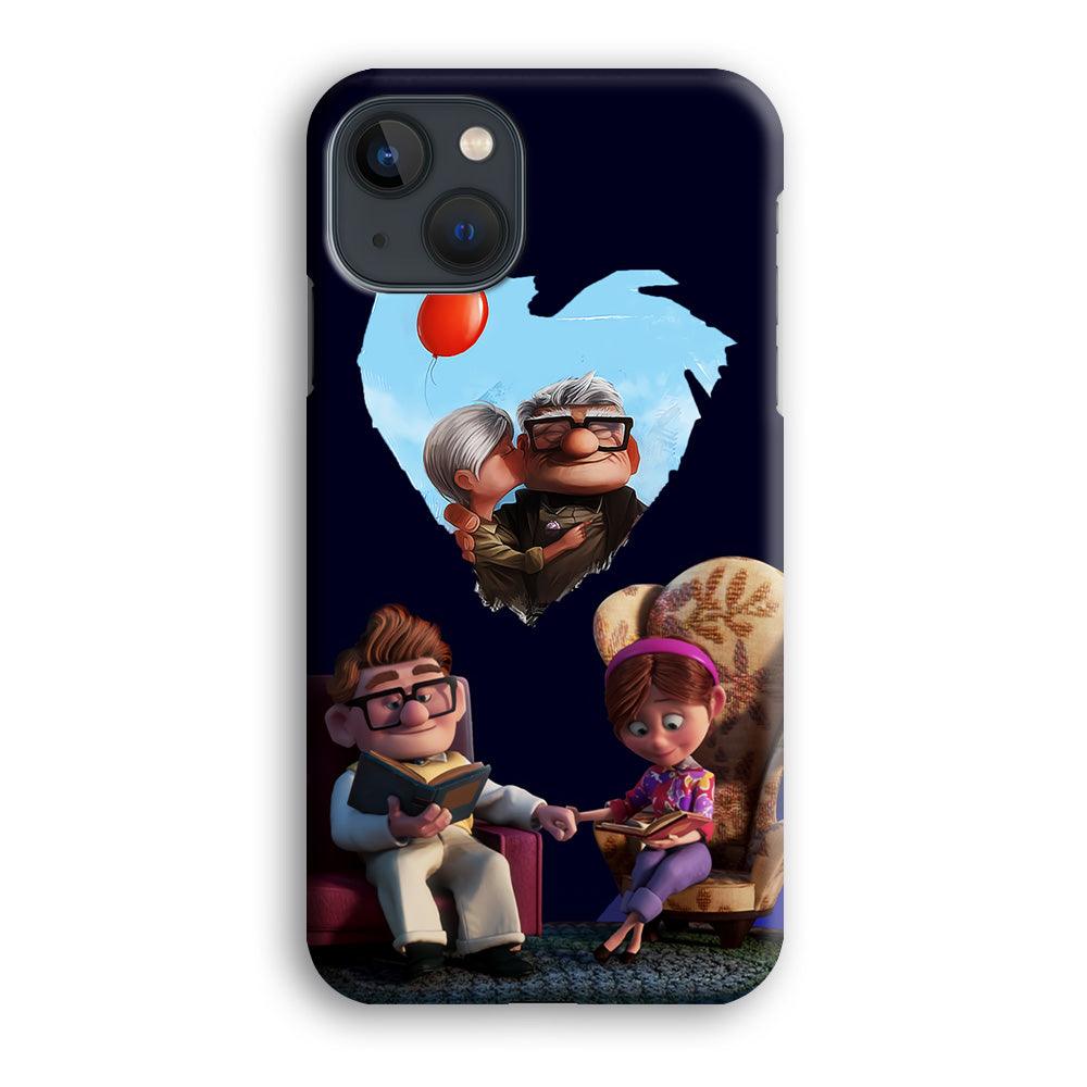 UP Ellie Carl True Love iPhone 13 Mini Case-Plastic / Full Wrap (3D Case)-Xtracase