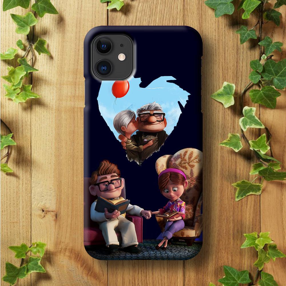 UP Ellie Carl True Love iPhone 11 Case-Plastic / Full Wrap (3D Case)-Xtracase