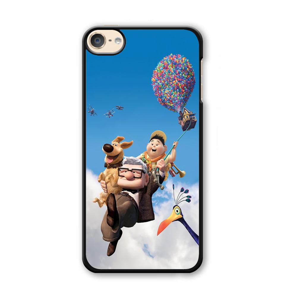 UP Fly in The Sky iPod Touch 6 Case-Plastic / Full Wrap (3D Case)-Xtracase