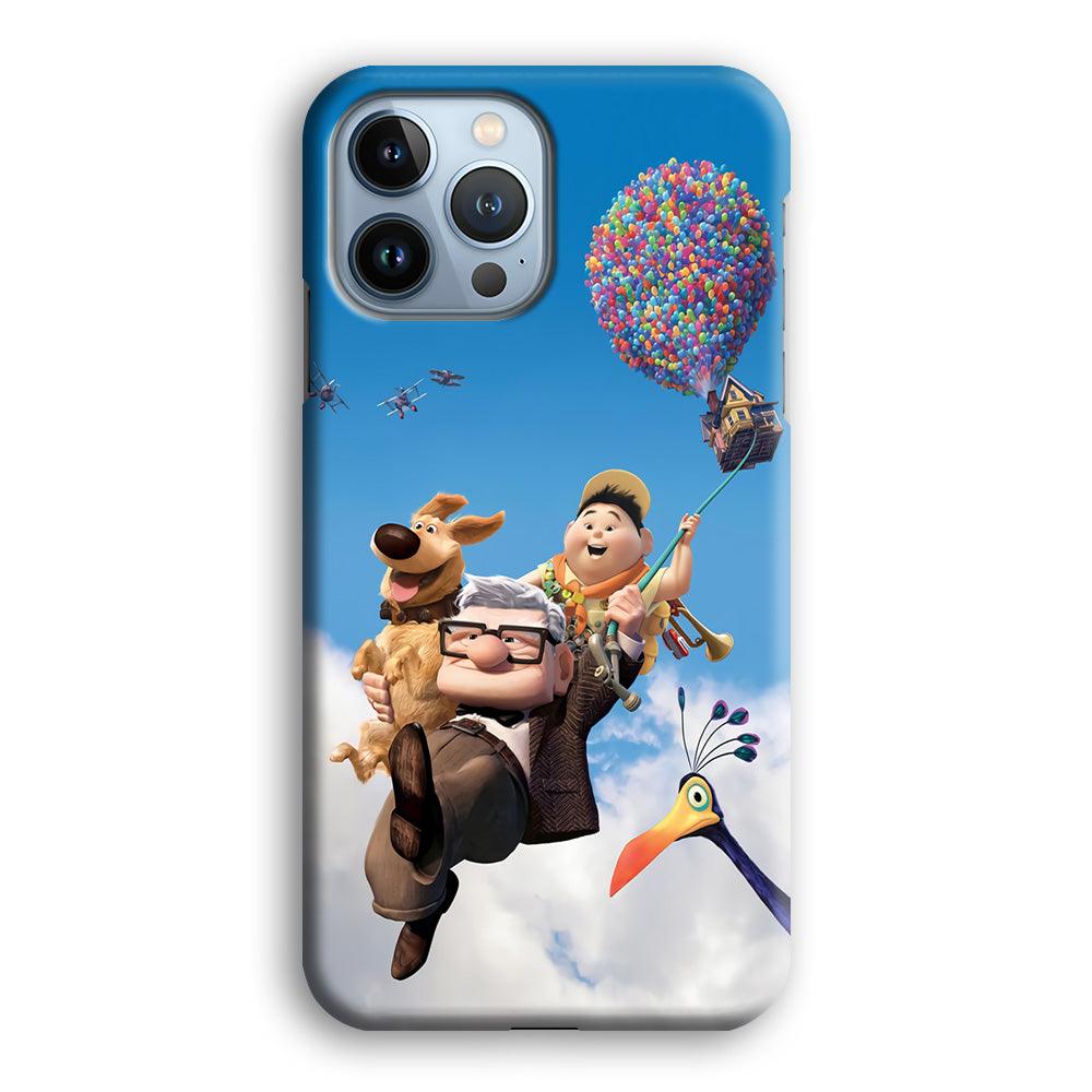 UP Fly in The Sky iPhone 13 Pro Case-Plastic / Full Wrap (3D Case)-Xtracase