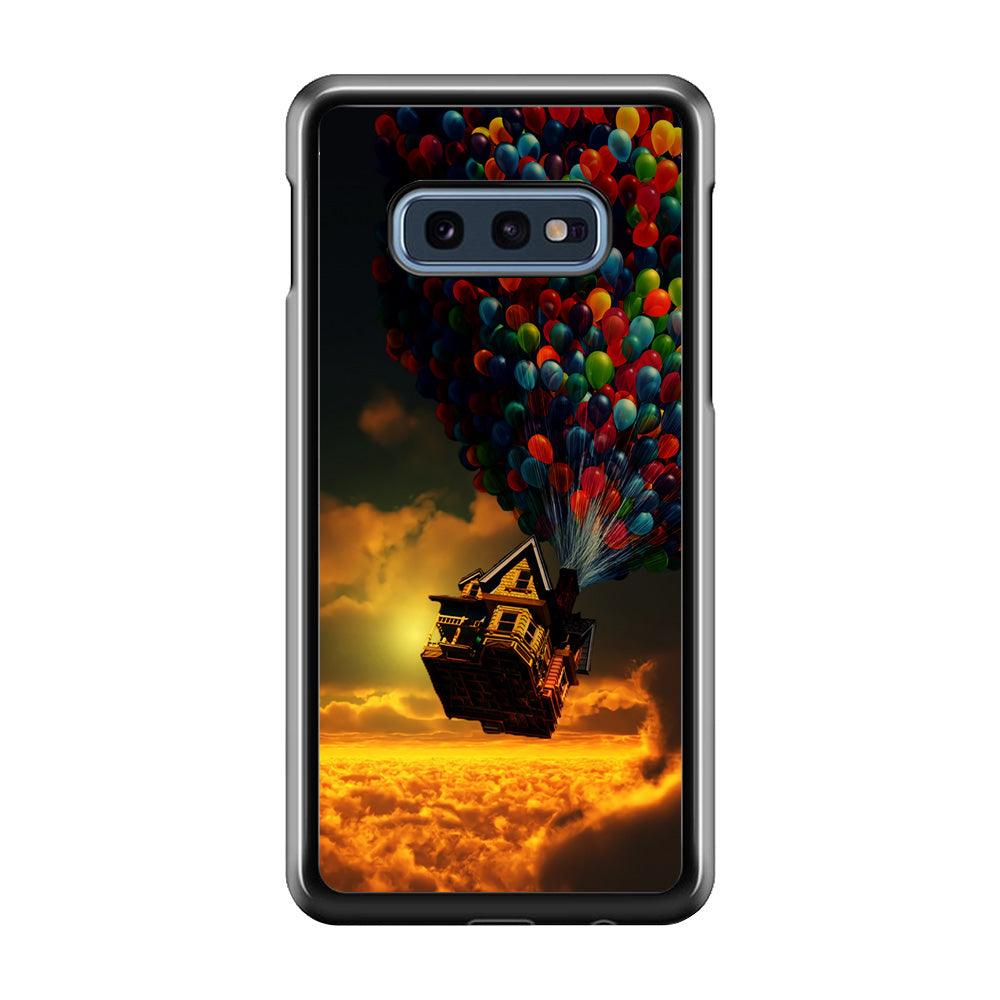 UP Flying House Sunset Samsung Galaxy S10E Case-Plastic / Full Wrap (3D Case)-Xtracase