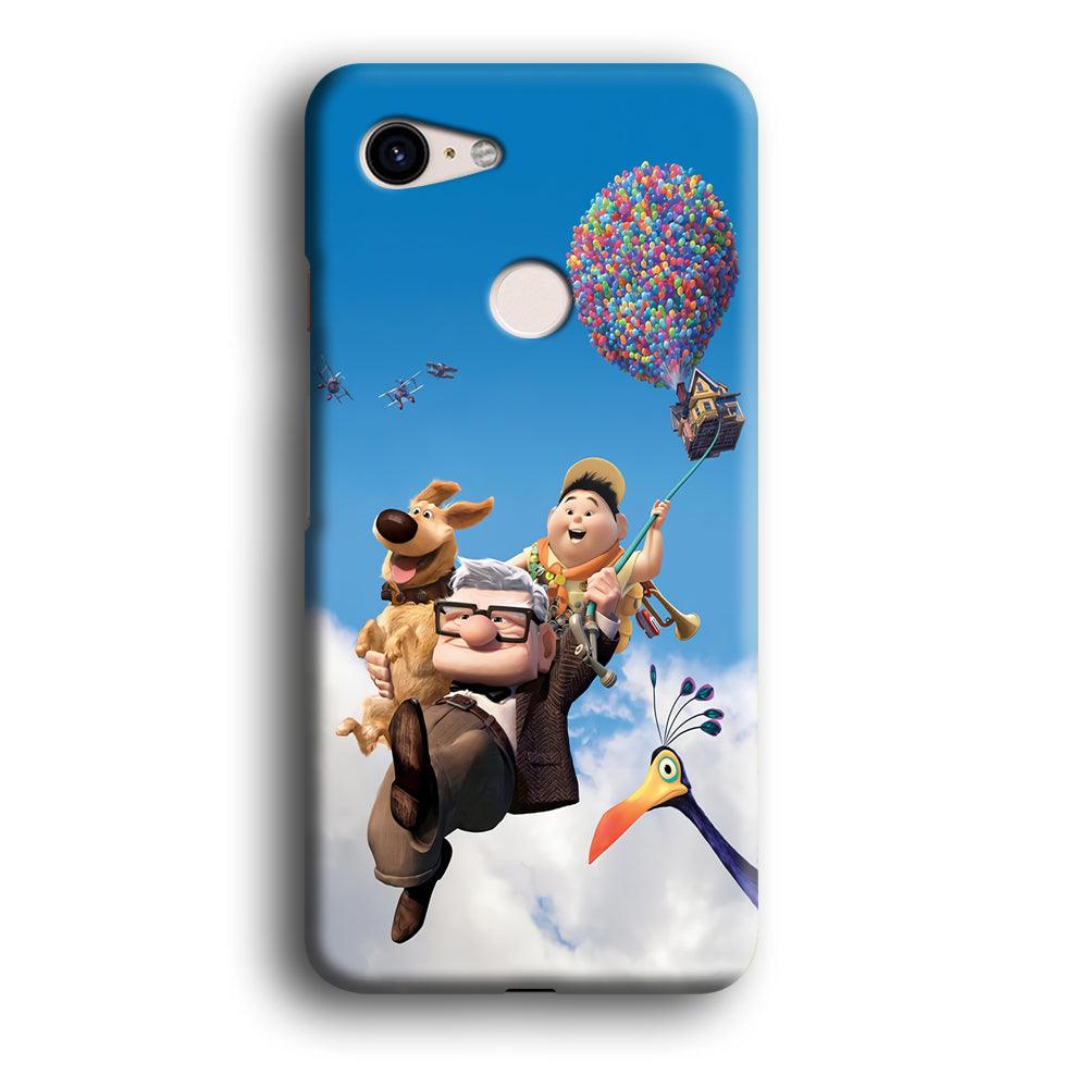 UP Fly in The Sky Google Pixel 3 3D Case-Xtracase