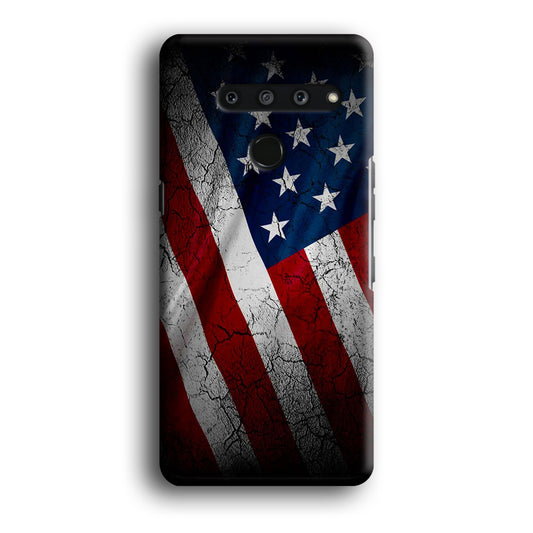 USA Flag 001 LG V50 3D Case