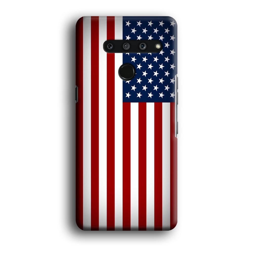 USA Flag 003 LG V50 3D Case-Xtracase