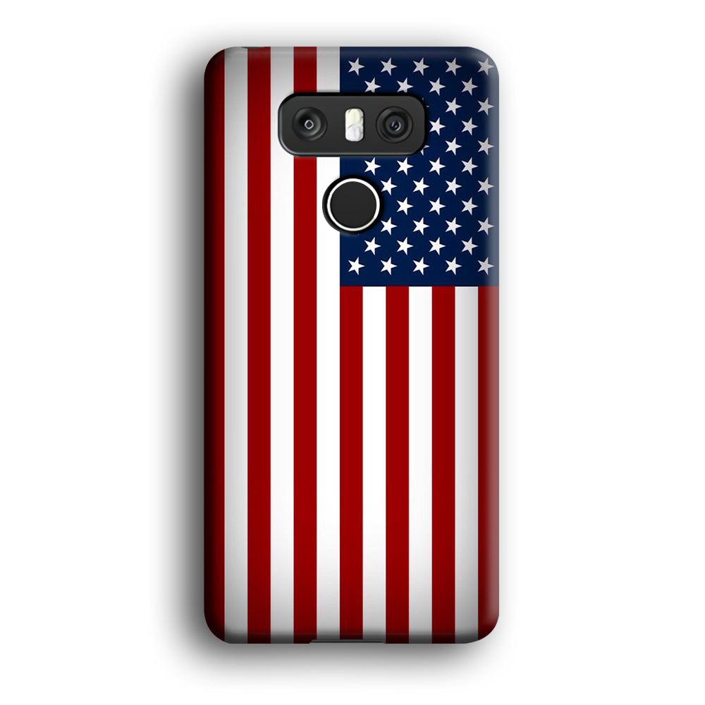 USA Flag 003 LG G6 3D Case-Xtracase