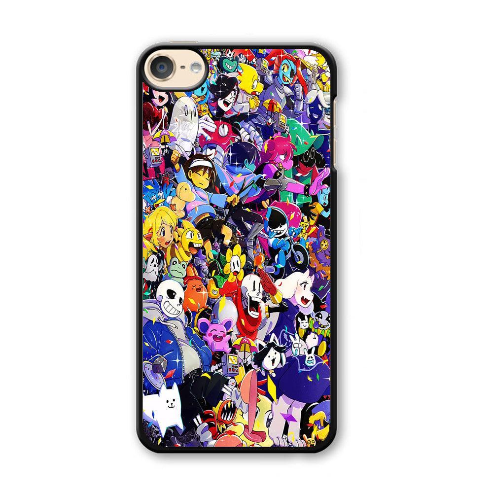 Undertale All Character iPod Touch 6 Case-Plastic / Full Wrap (3D Case)-Xtracase